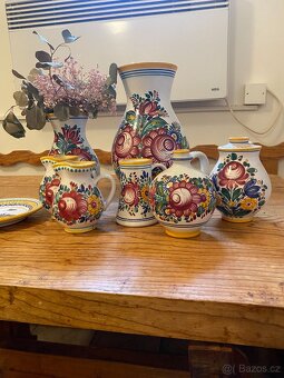 Sada malované keramiky - 2