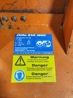 Štěpkovač Lescha - ZAK 1800 - 2