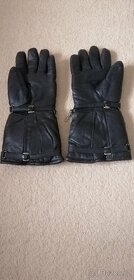 Dlouhé kožené rukavice M - 2