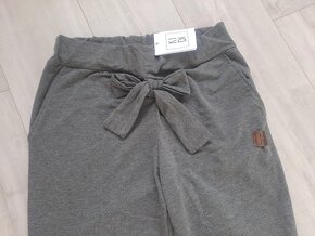 Nové stylové tepláky/kalhoty s mašlí, vel.M (L) - 2