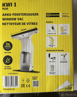 AKU čistič oken Kärcher KWI 1 Plus - NOVÝ MODEL - 2