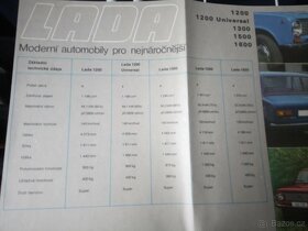 Lada-prospekt-plakát-Mototechna-česky, orig. - 2
