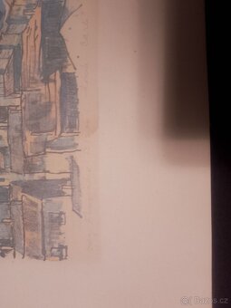 Otta Holas obraz litografie - 2