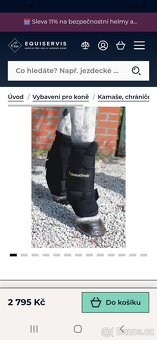 Zateplovací kamaše Back on Track - velikost L - 2