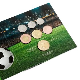 Sada oběžných mincí 2021 ME ve fotbale stand - 2