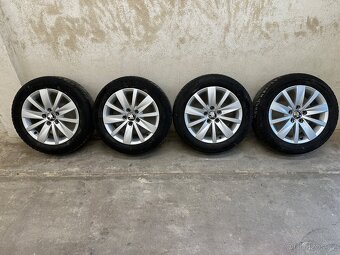 Alu kola škoda-VW 5x100 205/55 R16 - 2