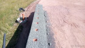 Nabídka práce - stavba gabionů - opěrné zdi, ploty - 2