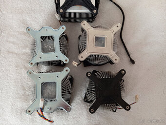 CPU - chladiče Intel/ Soc: 775 a 1150 - 1155 atd.. - 2