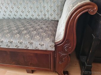 Starožitné sofa s úložným prostorem - 2