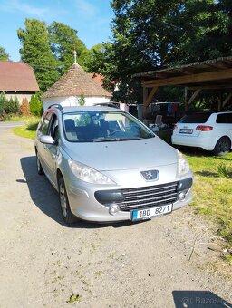 307 break 1.6hdi 66kw spěchá, zabírá místo - 2
