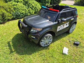 Dětské elektrické auto Policie - 2