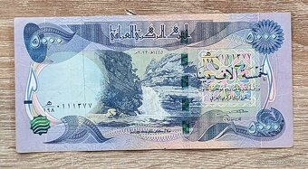 Bankovka 5.000 dinárů Irák, 2 ks - 2
