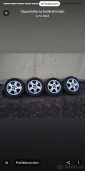 Prodám alu kola Ronal s pneu Michelin CrossClimate - 2