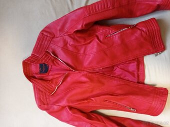 Dámská koženková bunda - 2