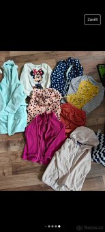 Balík oblečení holka 98/104 - 2