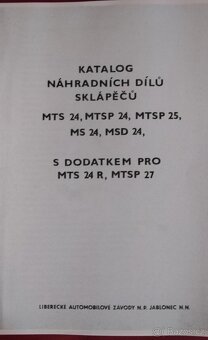 Katalog ND Liaz MTS - MTSP Trambus - 2