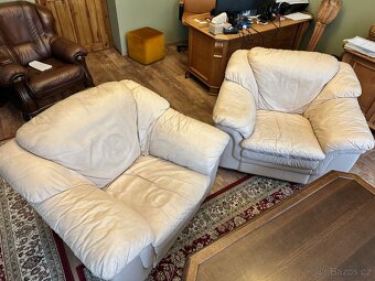 KOŽENÁ SEDACÍ SOUPRAVA - 2