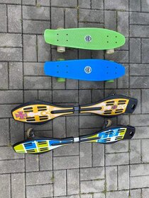 Pennyboard, Waveboard, Snakeboard - 2