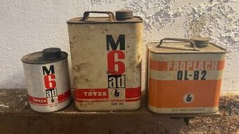 Staré plechovky - 2