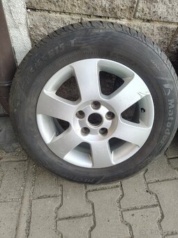 ALU disky originál Škoda 5x112 r15 (sada č.2) - 2