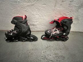 Detské kolečkové brusle vel. 35-38 - 2