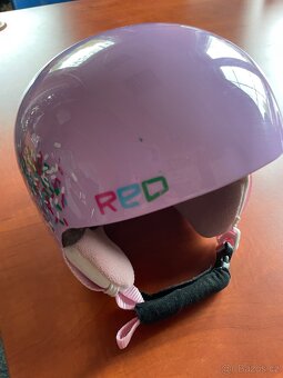 Dívčí lyžařská helma RED - 2