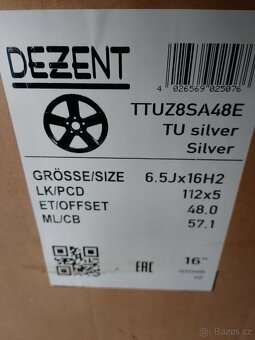 Úplně nové disky 6,5x16 - 2