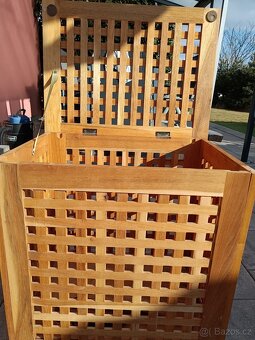 Dřevěná úložná bedýnka - 2