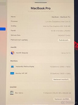 MacBook Pro 13, 2018, 16GB, 512GB, TouchBar - 2