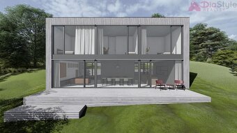 Stavební pozemek 1411 m2 v obci Tichá s projektem - 2