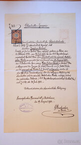 STARÉ DOKLADY 1904-1935 - 2
