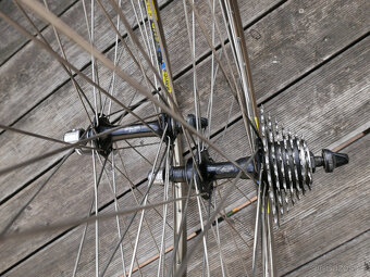 Zapletená kola Shimano LX M560 / Mavic 217 SUP MTB retro - 2