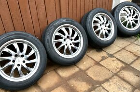 SADA ALU kola R17 5x114,3 + 215/60 R17 LETNÍ - 2