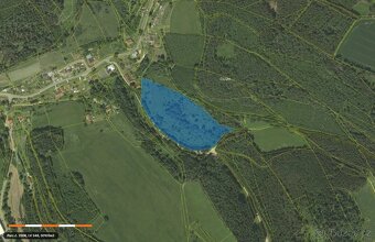 Prodej souboru pozemků - Pohledy - Horní Hynčina - 59634m2 - 2