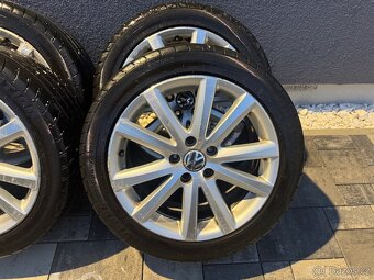 Orig.ALU kola Vw 235/45R17 Letní pneu - 2