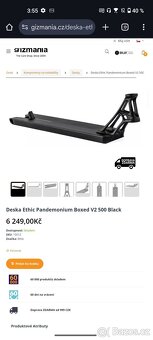 Deska Ethic pandemonium 500 Boxed - 2