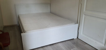 postel IKEA HEMNES s roštem a matrací - 2