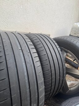 Prodám alu kola Audi 18" s pneumatikami Michelin – 6 000 Kč - 2