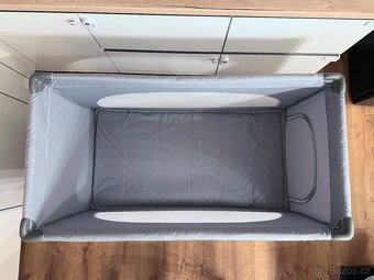 Zopa cestovní skládací postýlka Lely - Silver Grey - 2
