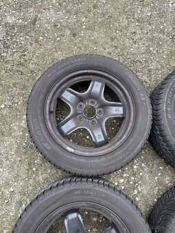 Zimní sada Opel Zafira - 5x110 - 205/55/16 vzorek 6,5mm - 2