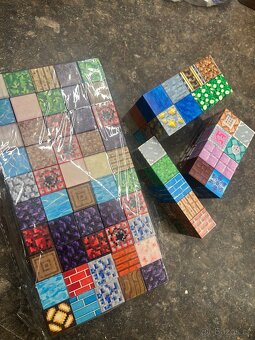 Magnetické kostičky Minecraft NOVÉ - 2