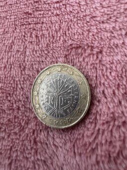 Mince 1€ z roku 1999 Francie - 2