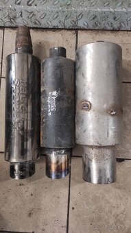 Zadní průchozí tlumič - 2