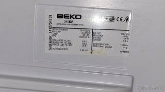 Lednička s mrazákem BECO 150L+65L UZKÁ - 2