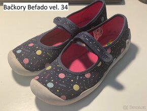 Dětské boty do školy, bačkory, přezůvky - 2