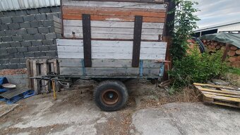 Dvoukolka za traktor - 2