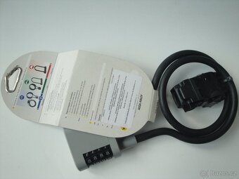 Lanový zámek na kolo, nový - 2