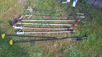 Staré retro lyže, běžky - 2