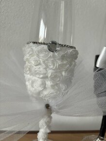 Svatební skleničky na víno - 2