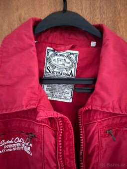 krásná červená bunda Scotch &Soda - 2